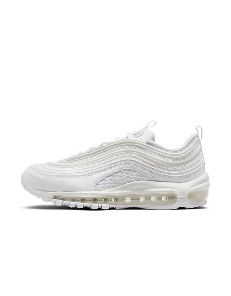 Nike Air Max 97 sneakers in triple white